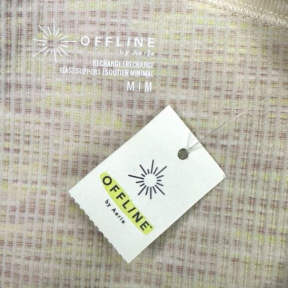 OFFLINE by aerie Recharge Ribbed Seamless Sports Bra - Size Medium - Picture 5 of 6